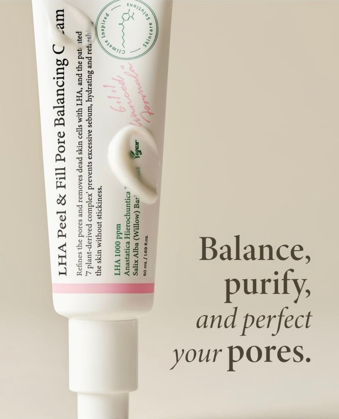 Axis y LHA peel & fill pore balancing cream 50ml