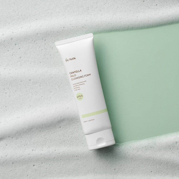 iUNIK Centella Mild Cleansing Foam Facial Cleanser