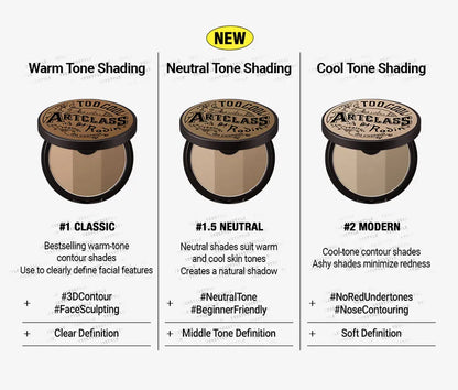 too cool for school Artclass By Rodin Shading Expert Contour Set - 3 Types