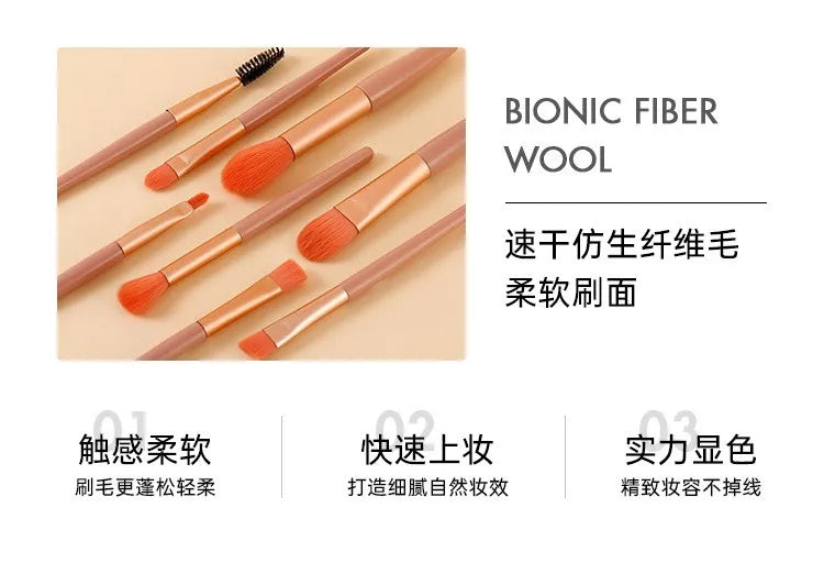 xixi ~ Makeup Brush Set 8 pcs