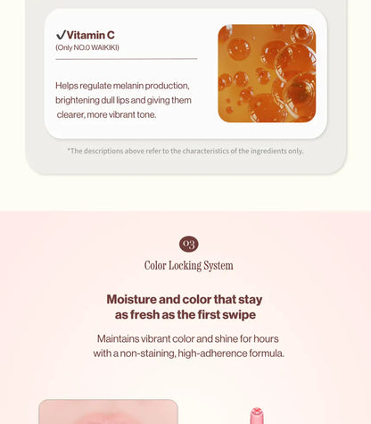 UNLEASHIA - Sunset Dazzle Gloss Balm (3 colors) *choose your 1 color*