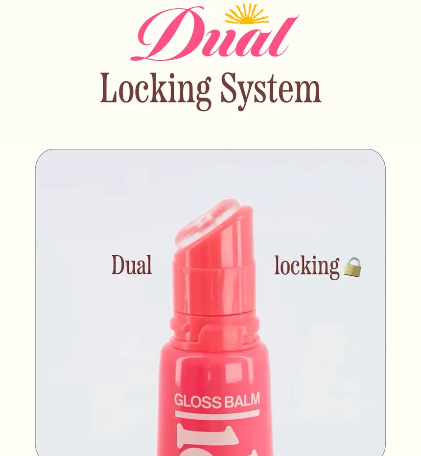 UNLEASHIA - Sunset Dazzle Gloss Balm (3 colors) *choose your 1 color*