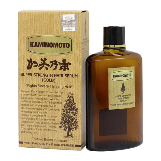 KAMINOMOTO Japanese Super Strength Hair Serum Gold