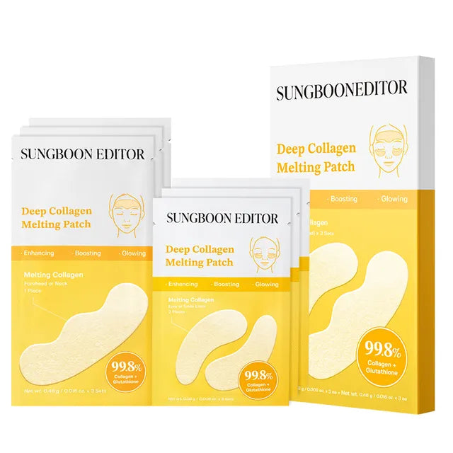 SUNGBOON EDITOR Deep Collagen Melting Patch Set [3 patches + 3 patches]