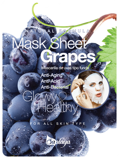 Saplaya  k-beauty natural formula sheet mask face mask - 14 types