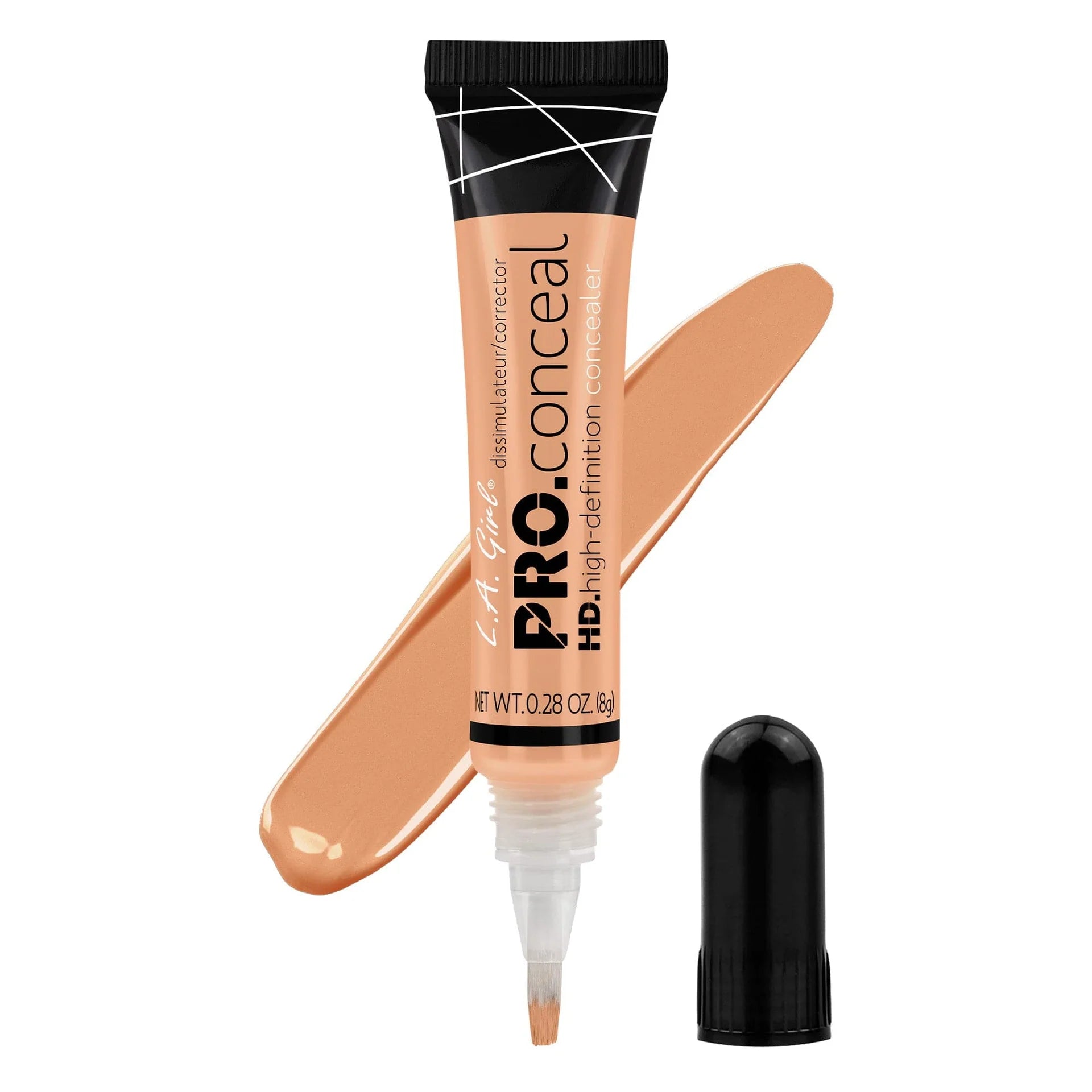 LA Girl Pro Conceal HD high-definition concealer on a white background