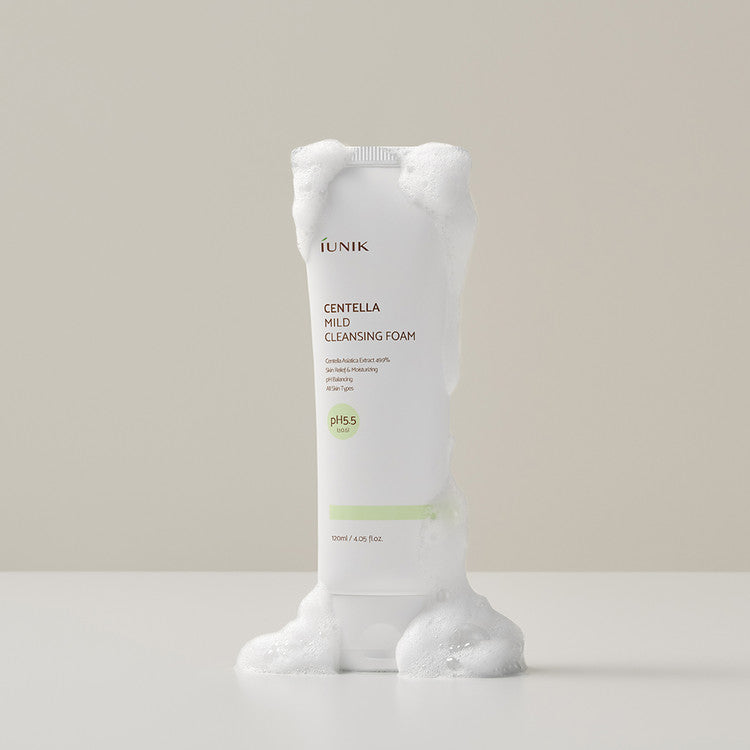 iUNIK Centella Mild Cleansing Foam Facial Cleanser
