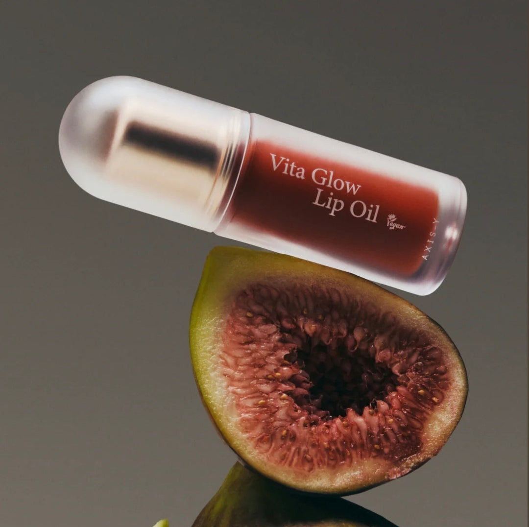 Axis y Vita Glow Lip Oil Cozy Fig 4.5g