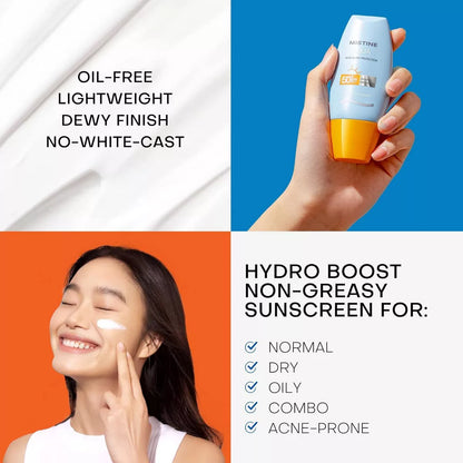 MISTINE Aqua Base Ultra Protection Matte & Light Facial Sunscreen Pro SPF50 PA ++++