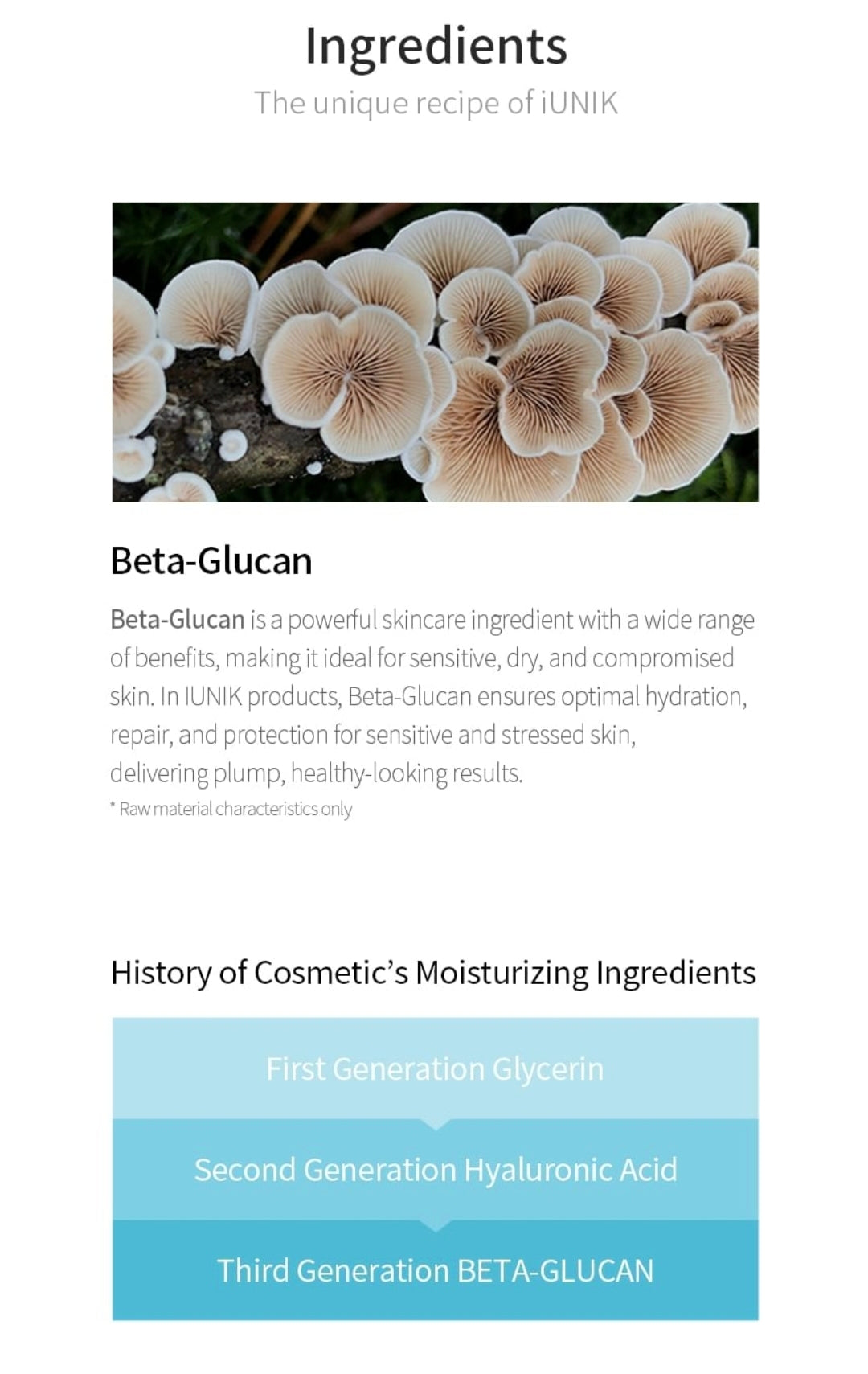 iUNIK, Beta-Glucan Power Moisture Serum
