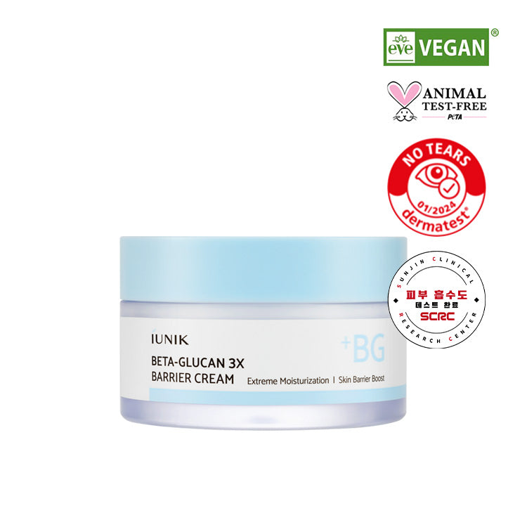 iUNIK Beta-Glucan 3X Barrier Cream