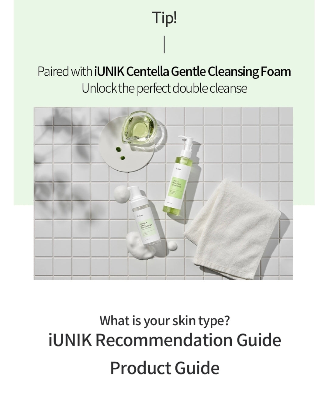 iUNIK Centella Green Fresh Cleansing Oil