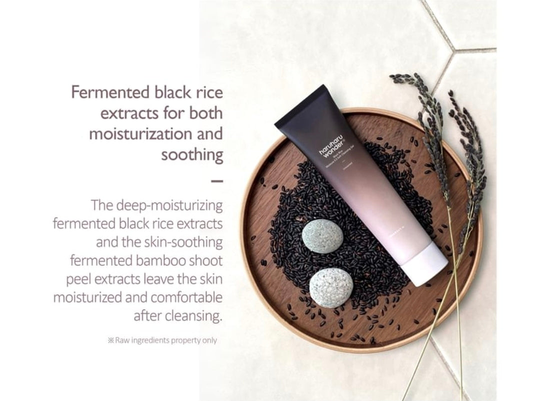 haruharu wonder Black Rice Moisture 5.5 Soft Cleansing Gel