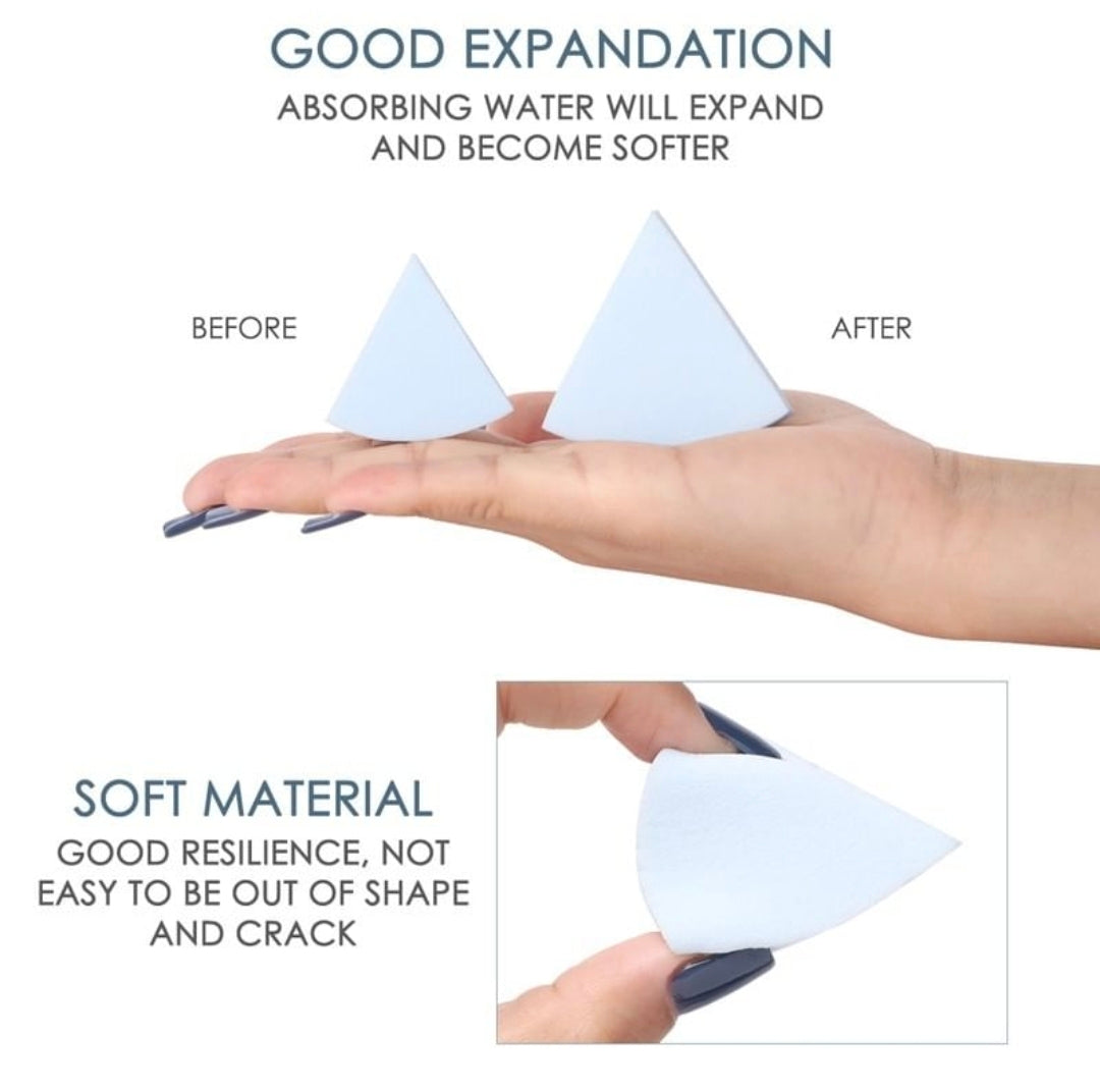 FOCALLURE Match Max Make Up Sponge - 6 Count Wedges