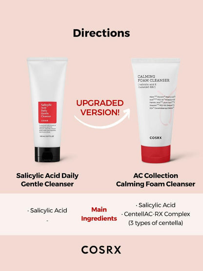 Cosrx AC Collection Calming Foam Cleanser 150ml