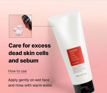 COSRX Salicylic Acid Daily Gentle Cleanser 5.07 fl.oz 150ml