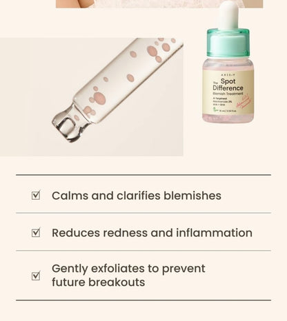 AXIS - Y  Spot The Difference Blemish Treatment 0.5 fl oz (15ml)