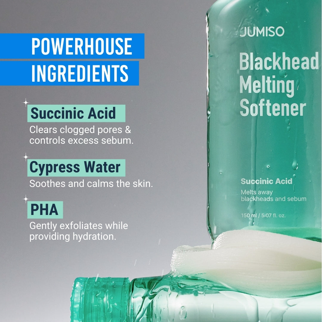 JUMISO Blackhead Melting Softener (includes 40 cotton pads)