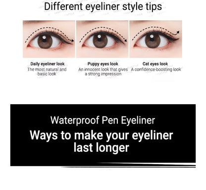 MACQUEEN MQNY Waterproof Pen Eyeliner - 3 Colors
