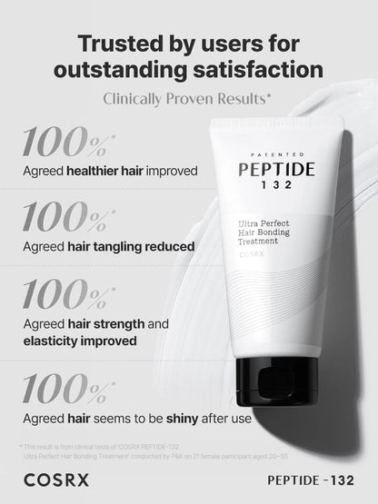 COSRX Peptide 132 Ultra Perfect Hair Bonding Treatment 4.05 fl.oz 120ml