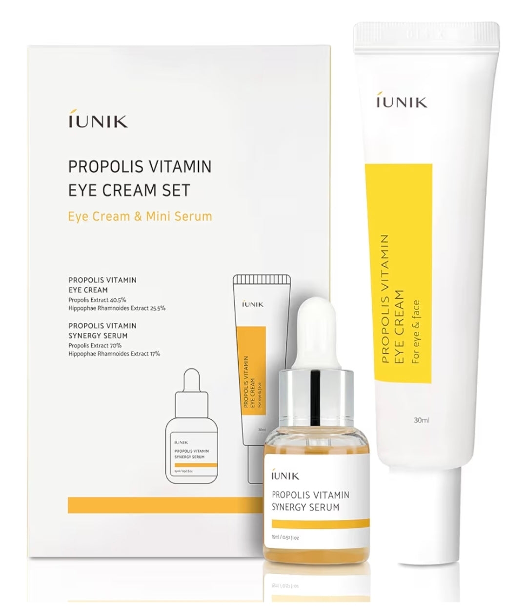 iUNIK Propolis Vitamin Eye Cream Set