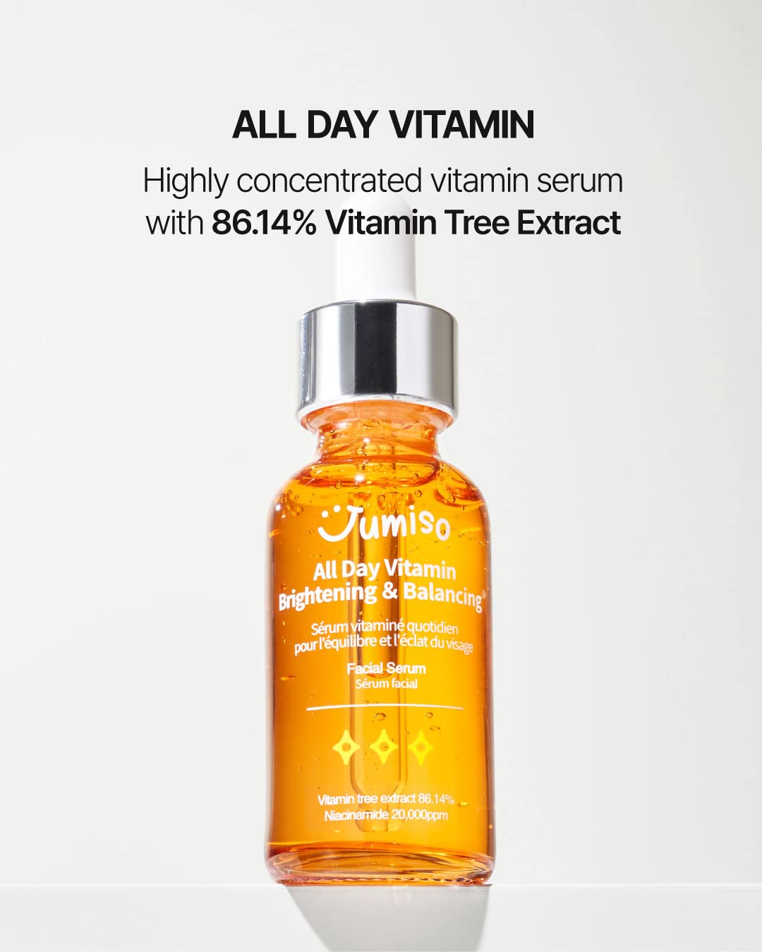 JUMISO - All Day Vitamin Brightening & Balancing Facial Serum 30ml
