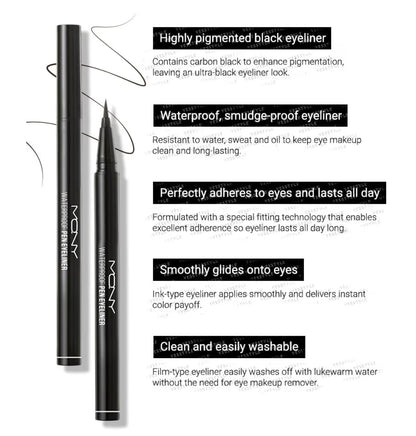 MACQUEEN MQNY Waterproof Pen Eyeliner - 3 Colors