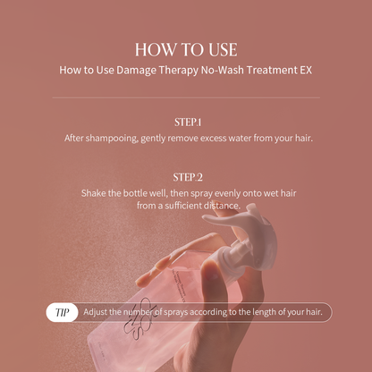 GROWUS Damage Therapy No-Wash Treatment EX - 2 types