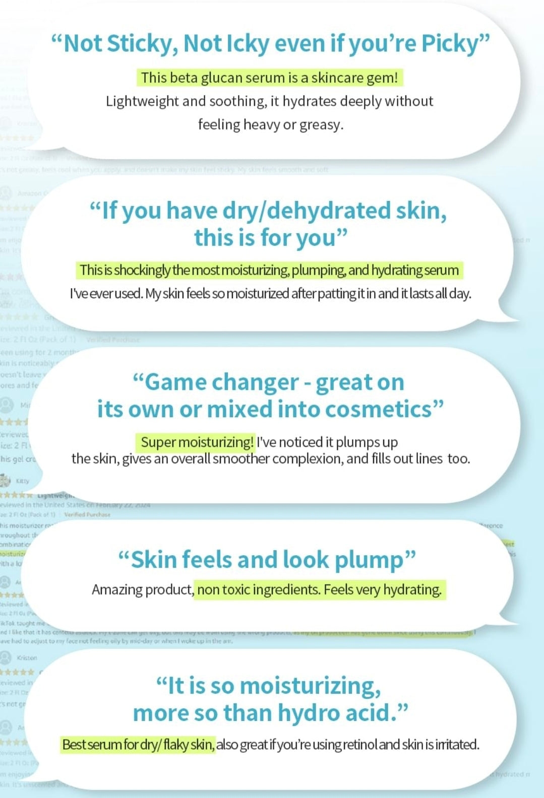 iUNIK, Beta-Glucan Power Moisture Serum