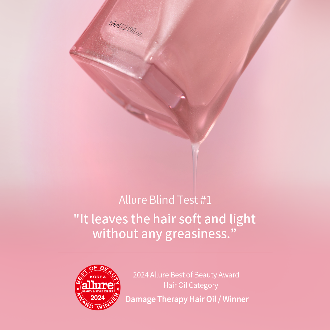 GROWUS Damage Therapy Hair Oil 65ml 2.19 fl oz. controls frizzy and dry hair