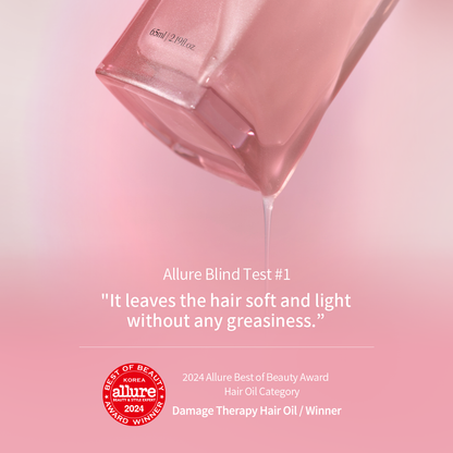 GROWUS Damage Therapy Hair Oil 65ml 2.19 fl oz. controls frizzy and dry hair