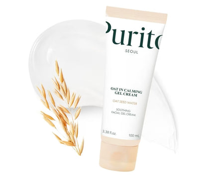 PURITO Oat In Calming Gel Cream | Soothing solution for Sensitive 100mL 3.38 fl.oz