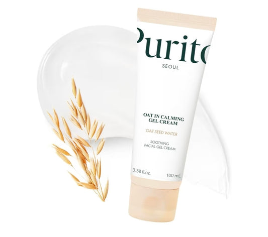 PURITO Oat In Calming Gel Cream | Soothing solution for Sensitive 100mL 3.38 fl.oz