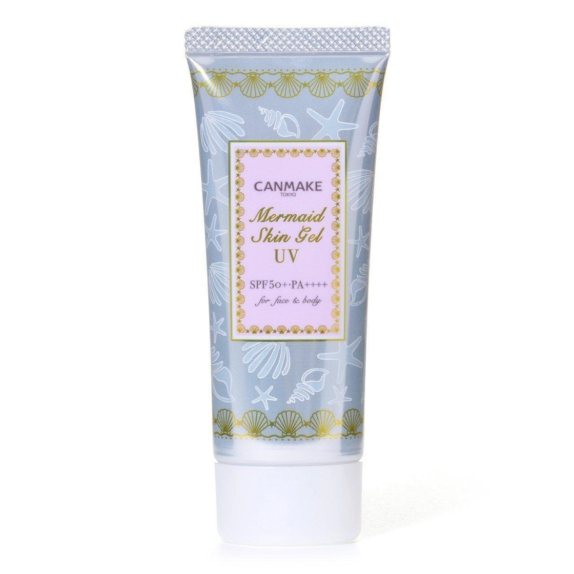 CANMAKE Mermaid Skin Gel UV Sunscreen SPF 50+ PA++++ 01 Clear 1.41 oz (40 g)