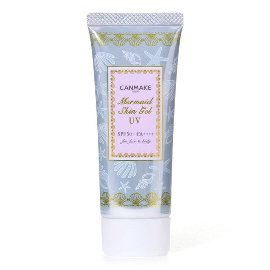 CANMAKE Mermaid Skin Gel UV Sunscreen SPF 50+ PA++++ 01 Clear 1.41 oz (40 g)