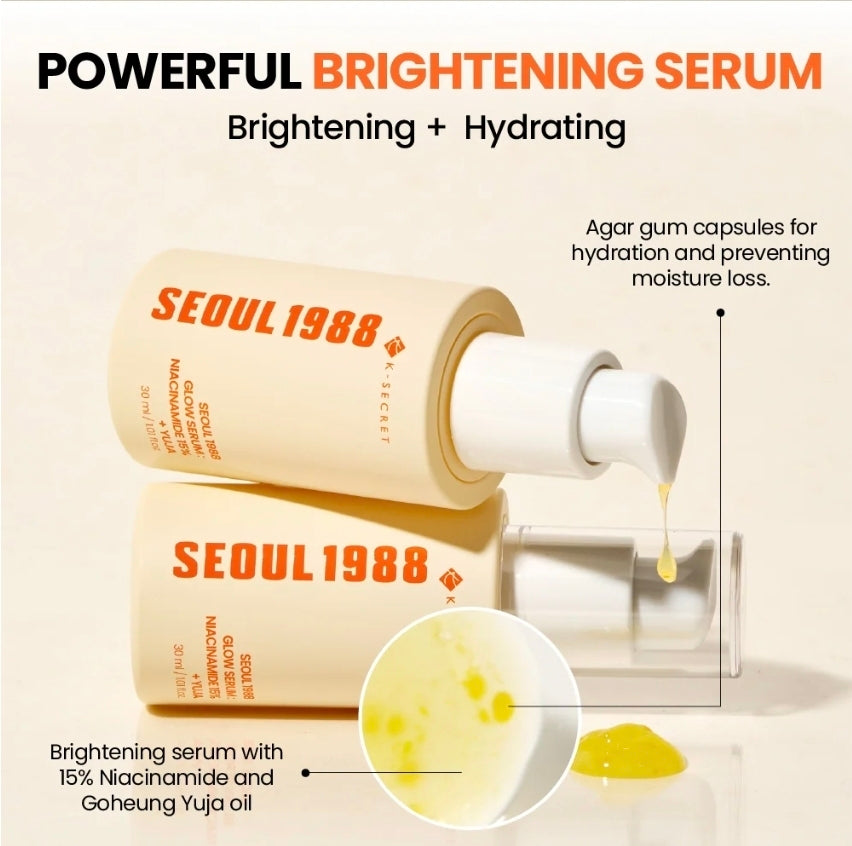 KSECRET SEOUL 1988 Glow Serum : Niacinamide 15% + Yuja 30ml original