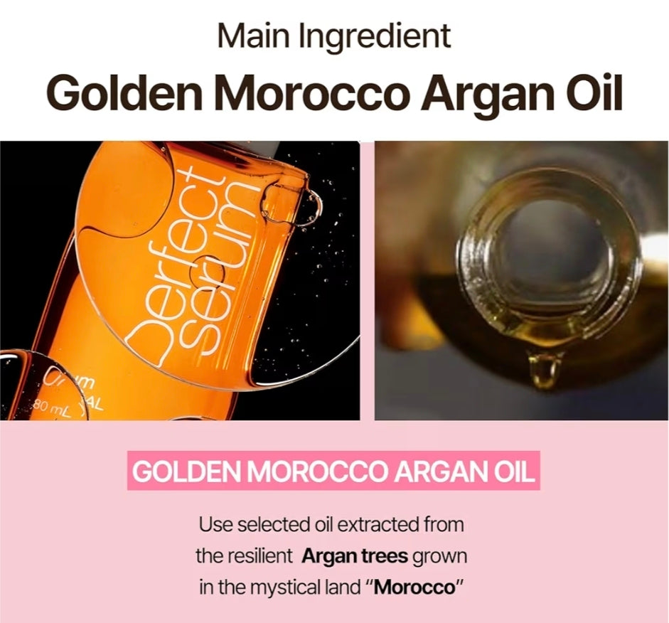 Mise En Scene Perfect Serum Styling - Heat Damage Protection Oil for All Hair Types