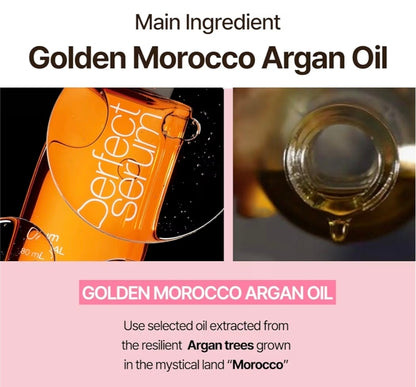 Mise En Scene Perfect Serum Styling - Heat Damage Protection Oil for All Hair Types