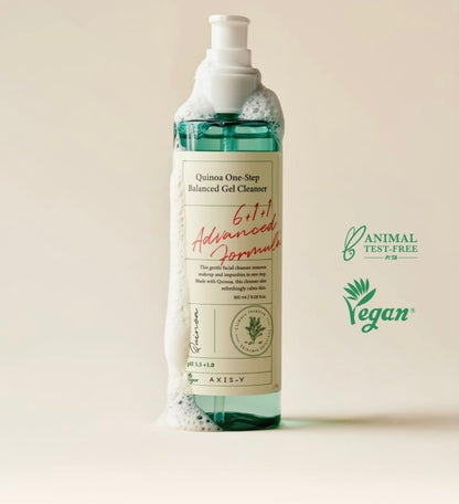Axis y Quinoa One Step Balanced Gel Cleanser 180ml