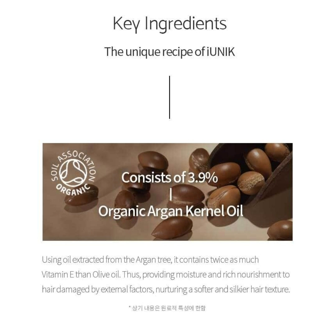 iUNIK Argan Nourishing Hair Oil
