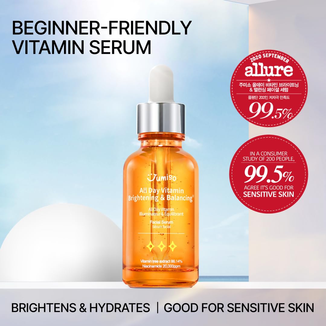 JUMISO - All Day Vitamin Brightening & Balancing Facial Serum 30ml