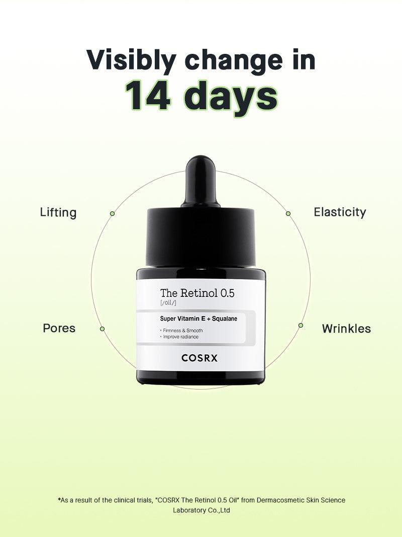 COSRX The Retinol 0.5 Oil 0.67 fl.oz 20ml