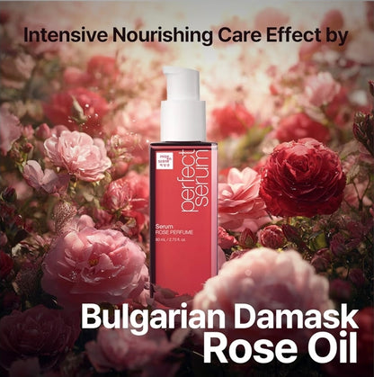 Mise En Scene Perfect Rose Perfume Serum - Refreshing Oil for Dry Hair | Heat Protectant