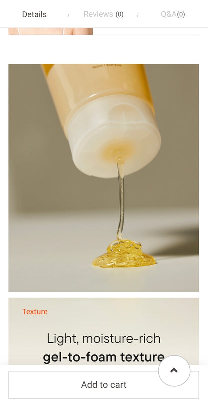 iUNIK Calendula Balancing Foam Gel Cleanser