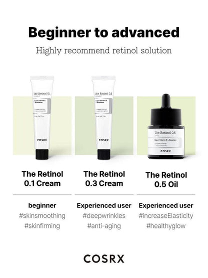 COSRX The Retinol 0.5 Oil 0.67 fl.oz 20ml