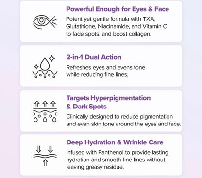 Mary & May, Tranexamic Acid + Glutathione Eye Cream