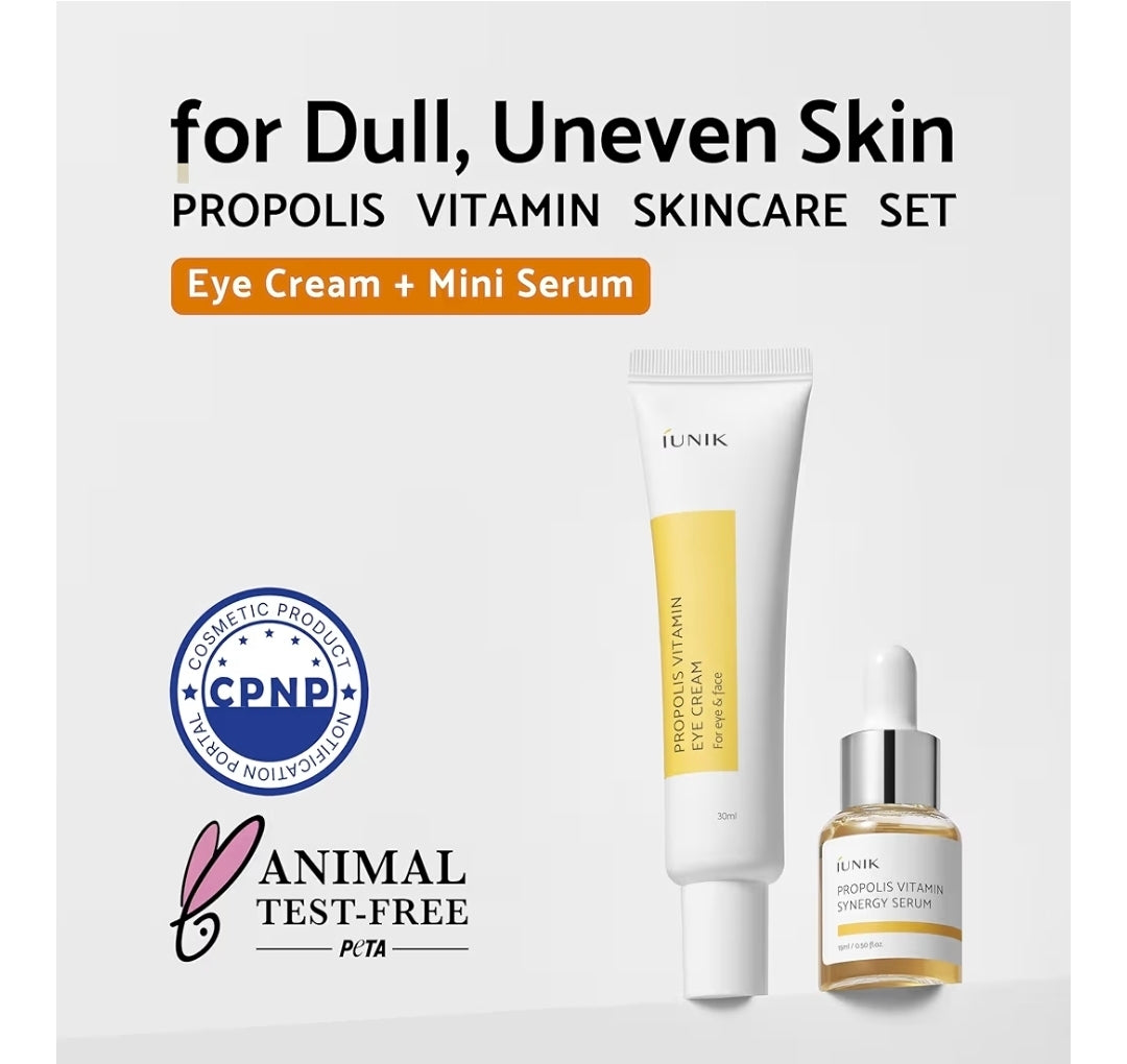 iUNIK Propolis Vitamin Eye Cream Set