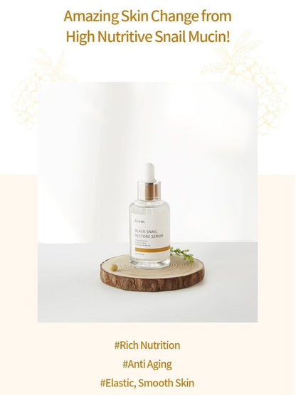 iUNIK Black Snail Restore Serum 50ml