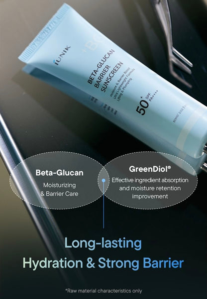 iUNIK Beta-Glucan Barrier Sunscreen 60ml