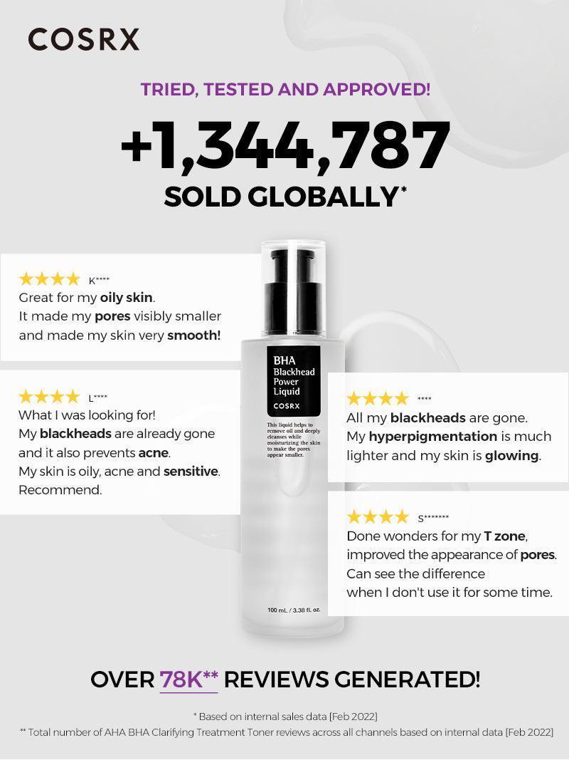 Cosrx BHA Blackhead Power Liquid 3.38 fl oz (100ml)